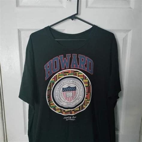 Howard University College Shirt Size XL Or XXL Good... - Depop