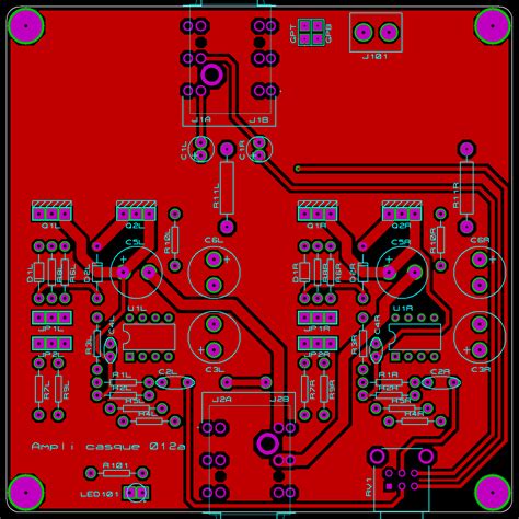 Electronique Realisations Ampli Casque