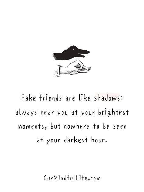 58 Fake Friends Quotes About Friendship That Hurts