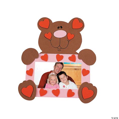 Bear Picture Frame Magnet Craft Kit Makes 12