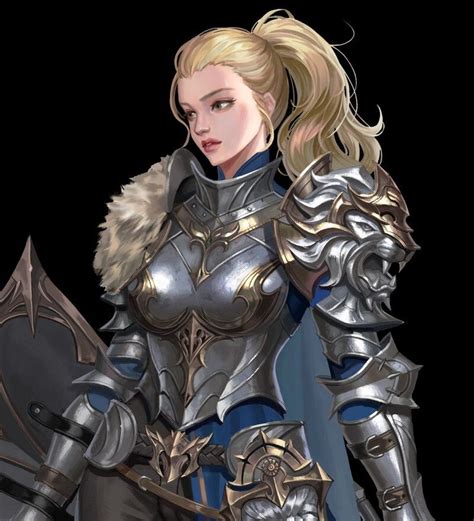 Artstation Lion Knight Jang Minho Knight Minho Zelda Characters