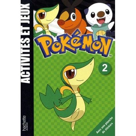 Pokémon Activités Et Jeux Tome 2 Vipélierre Rakuten