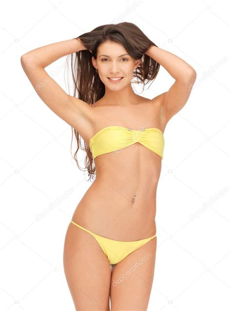 Beautiful Woman In Bikini Stock Photo By Syda Productions 10523705