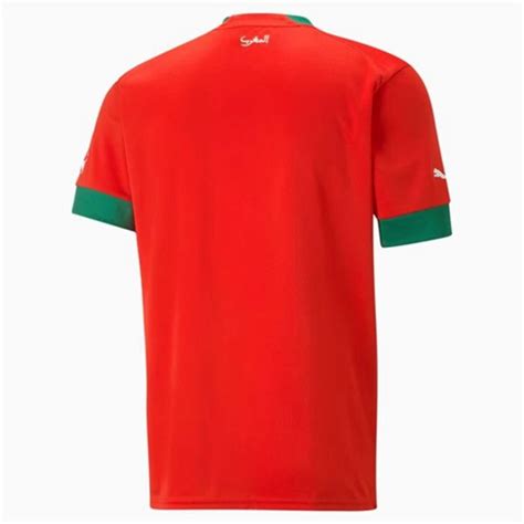 Maillot De Foot Maroc Domicile 2022 Haute Qualite Football Maillot