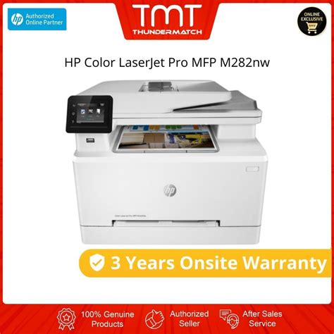 Hp Color Laserjet Pro Mfp M282nw Printer Print Scan Copy Wireless 7kw72a Shopee