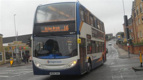 Stagecoach Midland Red ADL Enviro 400 Trident 2 19010 MX06 XAK On