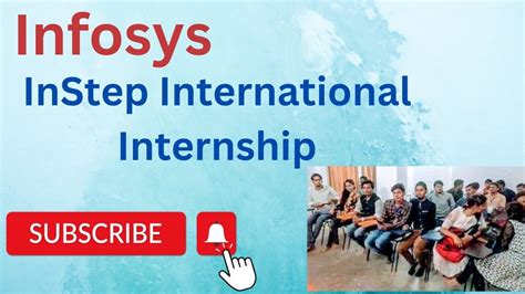 Infosys Instep International Internship 2023 Infosys Internship Paid