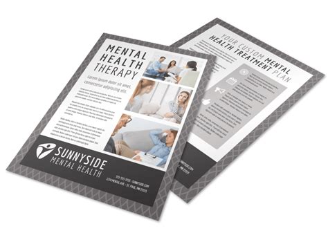 Mental Health Counseling Flyer Template | MyCreativeShop