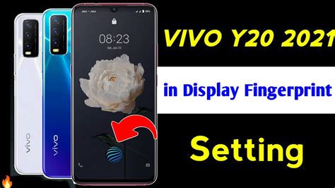 Vivo Y20 2021 In Display Fingerprint Setting Vivo Y21 In Display