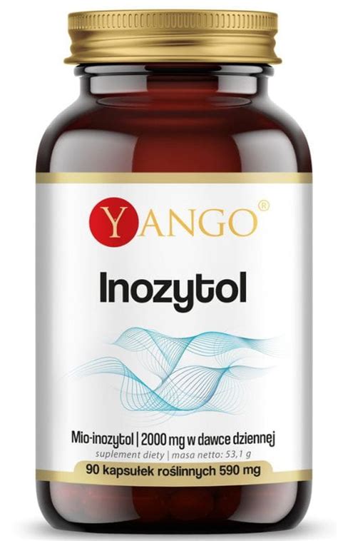 Inozytol Mio inozytol 2000 mg 590 mg 90 kaps Yango Skład Cena