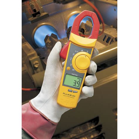 Fluke Trms Clamp Meter Ua Dc A Ac Temperature For Hvac