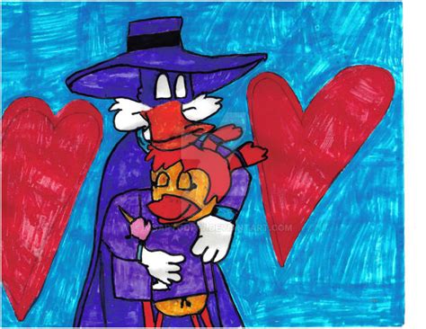 Darkwing Duck And Gosalyn Father Daughter Love By Msartgoff7 On