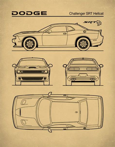 Dodge Challenger Hellcat Drawing - hero honda bike new uae