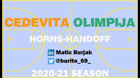 Cedevita Olimpija Horns Handoff Youtube