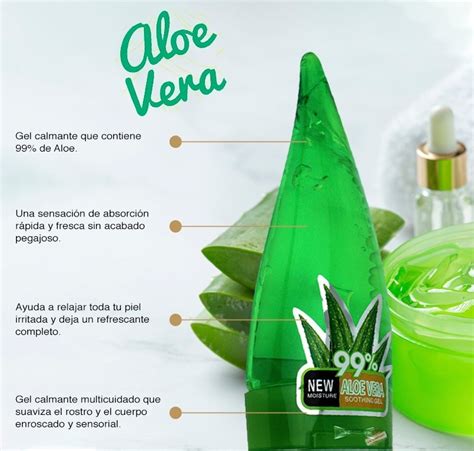 Aloe Vera 99 Gel Sabila Hidratante Facial 260 Ml Meses Sin Intereses