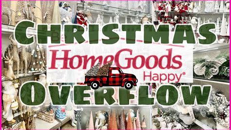 Brand New HomeGoods Shop With Me Christmas 2022 YouTube