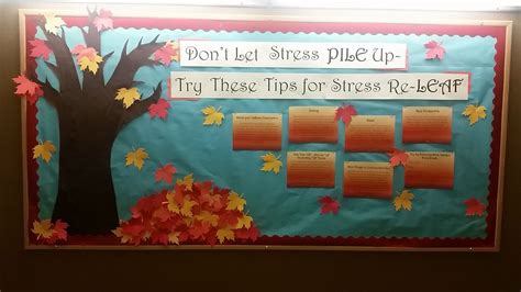 Stress Bulletin Board Ideas