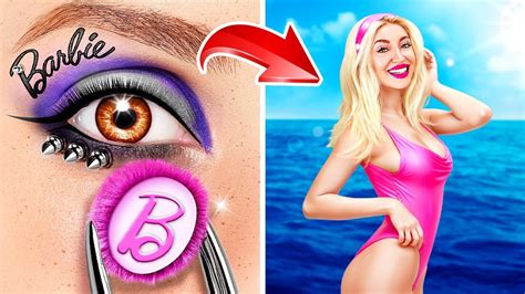 Cara Menjadi Barbie Tantangan Pink Vs Hitam Makeover Ekstrim Kaya