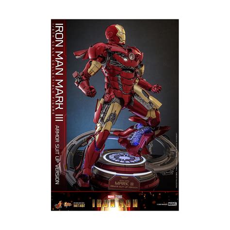 Hot Toys Iron Man Marvel The Origins Collection Comic Figurine Figurine