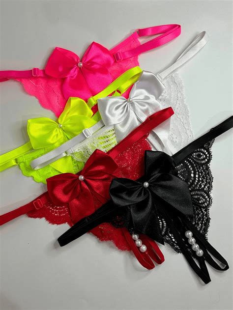 Kit Calcinhas Tailandesas Rendada Marido Apressado Lingerie Aberta P Rola E La O Sensual