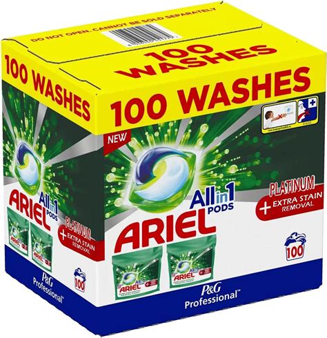 Ariel Tout en 1 PODS OXI Détachant Effet 100 Lavages Amazon fr