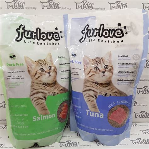 Jual Furlove Kitten Kg Makanan Anak Kucing Tuna Salmon Catfood No Pork