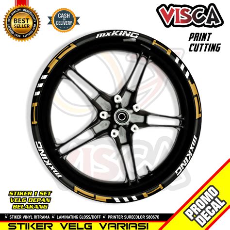 Jual Stiker Velg List Velg Motor Stiker Velg Sticker Velg MX KING List