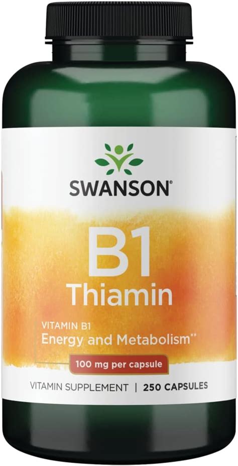 Amazon Best Naturals Vitamin B As Thiamine Mononitrate Mg