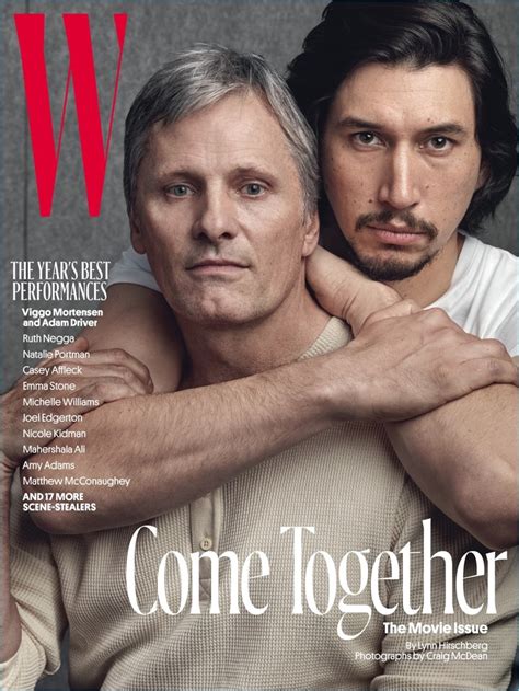 Viggo Mortensen, Adam Driver + More Come Together for W Magazine Movie ...