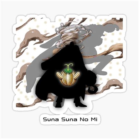 "Crocodile Suna Suna No Mi" Sticker by Qadzfar | Redbubble