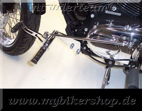 Fu Rastenanlage Cm Vorverlegt F R Harley Davidson Sportster