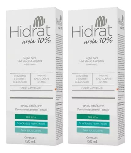 Kit 2 Hidrat Uréia 10 Loção Hidratante Corporal 150ml MercadoLivre