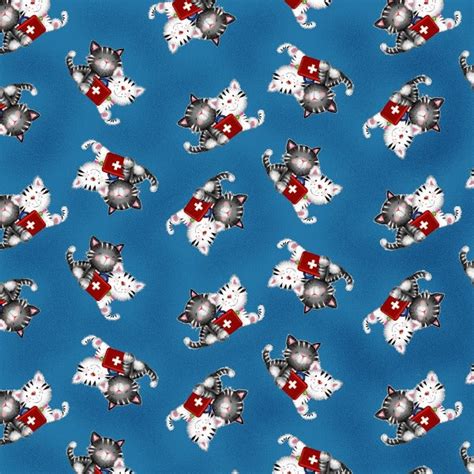 Cat Fabric and Panels | QuiltGirls®