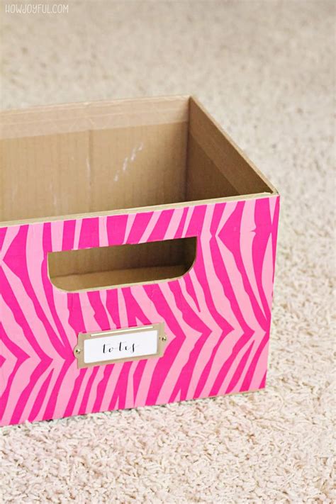 Make Your Own Cardboard Boxes