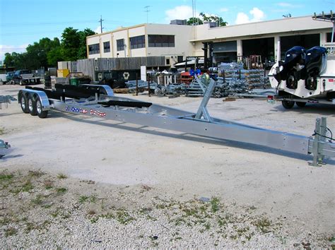 CUSTOM ALUMINUM BOAT TRAILERS