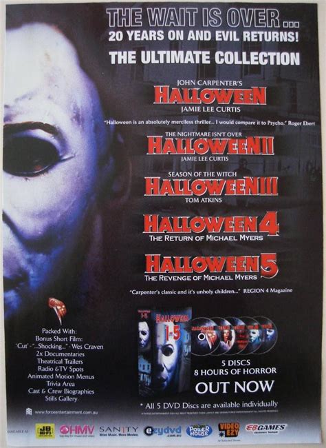 Halloween 2 1981 Dvd Cover