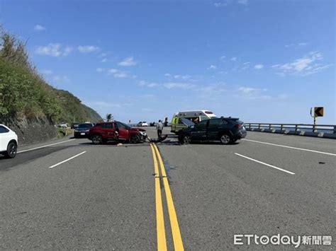 台東多良2休旅車對撞！駕駛衝對向「車頭爛毀」 4人受傷送醫 Ettoday社會新聞 Ettoday新聞雲