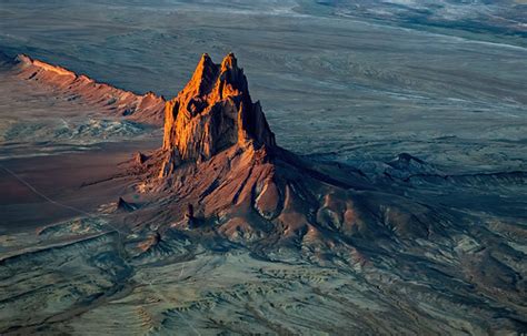 Shiprock A Volcanic Neck In NM Douglas Sherman Flickr