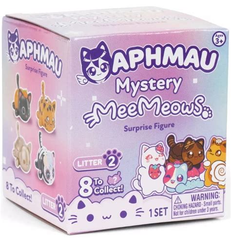 Aphmau Blind Box Cat Litter Meemeows Mystery Pack Surprise Mini