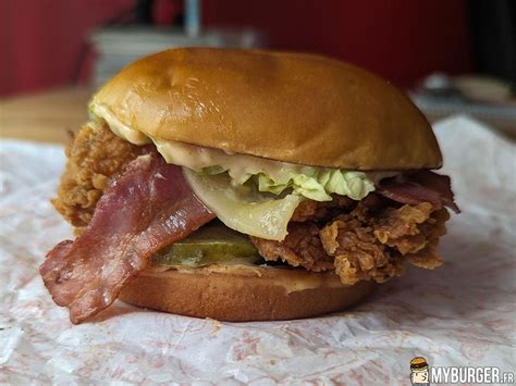 Chronique Du Chicken Sandwich Deluxe Bacon Spicy Popeyes Avis Test