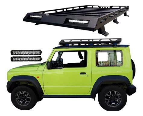 Canastilla Jimny 21 22 Aluminio Led B