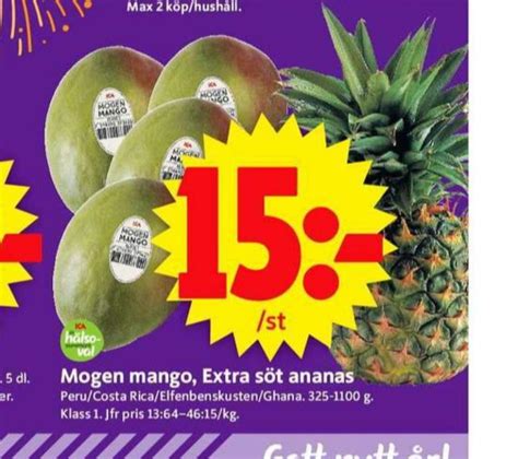 Ananas Ica Supermarket December