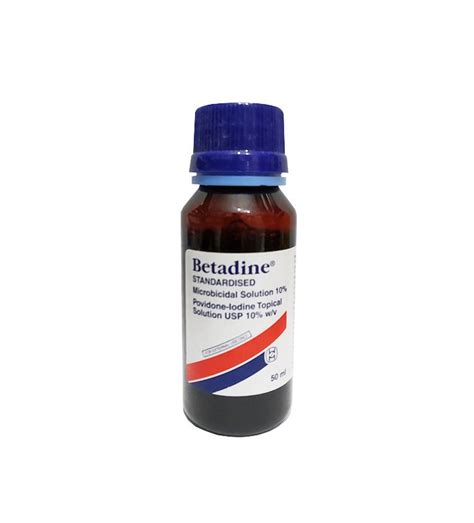 BETADINE SOLUTION 50 ml - Sukitha Pharmacy & Clinic (Pvt) Ltd