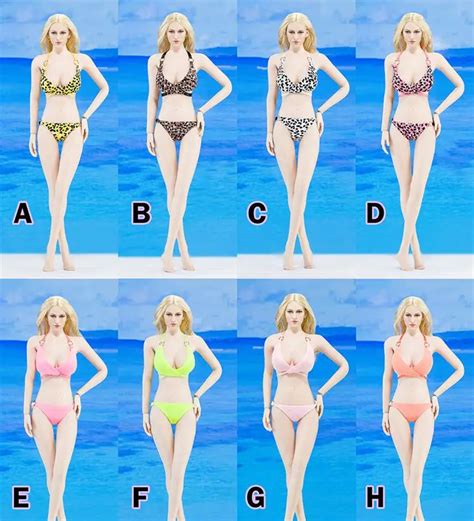 1 6 Scale Female Clothing Set Clothes Accessories Sexy Female Bikini