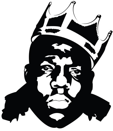 14 Biggie Smalls Vector Images - Notorious Big Biggie Smalls Art Drawing, Biggie Smalls Black ...