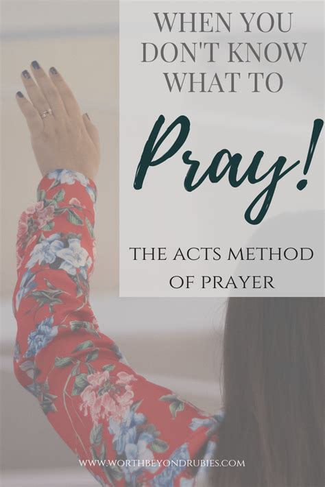 How To Pray The Step Acts Prayer Method Artofit