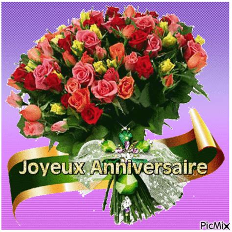 joyeux anniversaire animé gratuit PicMix