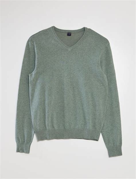 Pull Basique Col V Femme