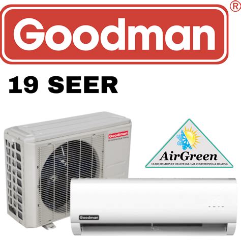 Installation Wall Mounted Air Conditioner Goodman 12000 Btu 115v Montreal Laval Longueuil