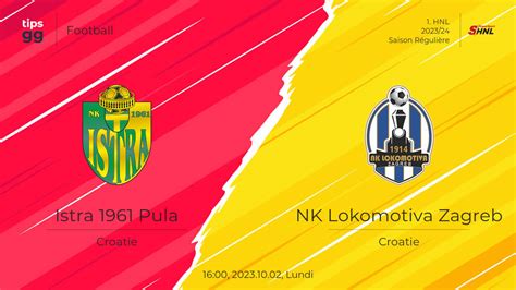 Istra 1961 Pula vs NK Lokomotiva Zagreb 2023 10 02 Prédiction de